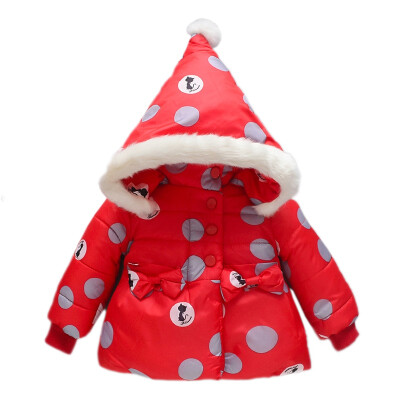 

Baby Girls Coat & Jacket Children Outerwear winter Hooded coats Winter Jacket Fashion Kids Coat childrens Warm Girls clothings