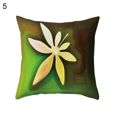 

Colorful Maple Ginkgo Pine Leaf Pillow Case Cushion Cover Car Cafe Office Decor