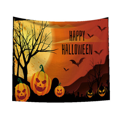 

Toponeto Halloween Trick Or Treat Horror Wall Hanging Home Decor Accessories Blanket