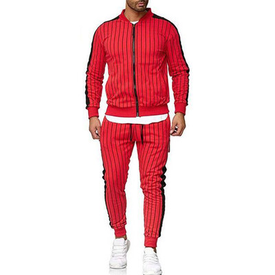 

Toponeto Mens Autumn Winter Casual Button Sweatshirt Top Pants Sets Sport Suit Tracksuit
