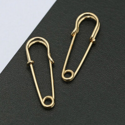 

Women Gold Silver Mini Unique Safety Pin Earrings Ear Stud Dangle Punk Jewelry