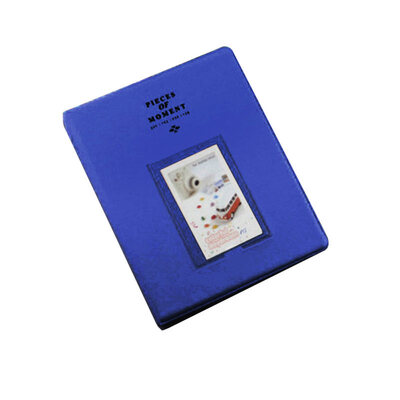 

128 Pockets Mini Insert Type Memorial Photo Album Photograph Collection Book