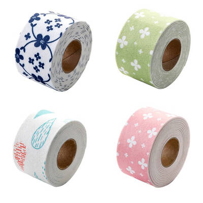 

Floral Pattern Home Gap Static Self Adhesive Waterproof Anti-moisture Bathroom Kitchen Sticker
