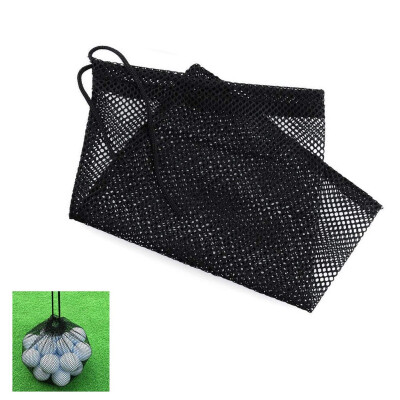 

Sports Nylon Mesh Nets Bag Pouch Golf Tennis Holder golf Balls Storage Closure Training Aid Dropshipping