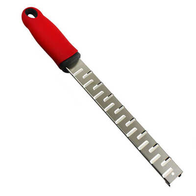 

Stainless Steel Cheese Chocolate Planing Grater Fruit Vegetable Lemon Shaving Swarf Scraper