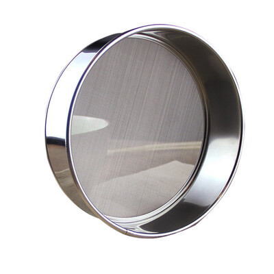

New Hand-held Stainless Steel Powder Sieve 6 inch Flour Sieve Sugar Powder Sieve