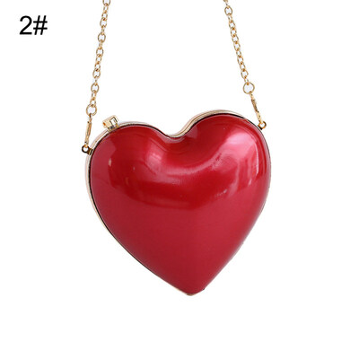 

Fashion Women Mini Love Heart Lock Chain Crossbody Shoulder Bag Cosmetic Pouch