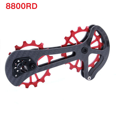 

Mountain Bike Road Pulley Wheel Guide Wheels Carbon Fiber Rear Derailleurs