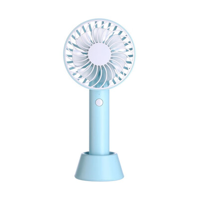 

New creative rotating USB handheld mini charging fan Silent summer portable small fan car with mini fan
