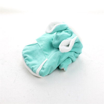 

Rabbit Cotton Winter Warm Dog Hoodies Pet Puppy Coat Yorkshire Clothes For Dog Cat Clothing Puppy Pet Apparel