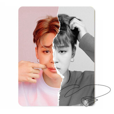 

KPOP BTS Bangtan Boys Mouse Pad Official Regular Three-series Follow-up F  Version Rubber Mouse Pads Best Gift for ARMY