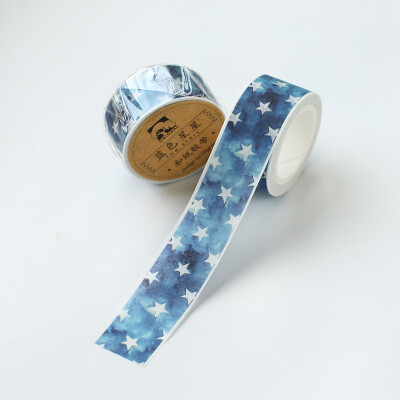 

Original Japanese Style Paper Tape Stickers Colorful Hand Tearing Tape Fashion Pocket DIY Tape Party Supplies