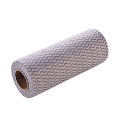 

50PCS Environmental Disposable Rag Dish Towel Non-stick Oil Water Uptake Scouring Pad Kitchen Cleaning Cloth