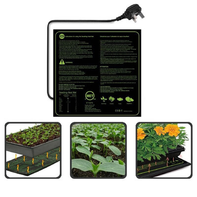 

45W Seedling Heating Mat Durable Waterproof Flowers Fruits Vegetables Digital Seedlings Growth Germination Propagation Starter Pad