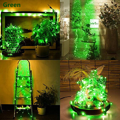 

Siaonvr 2M 20LED Solar Cork Wine Bottle Stopper Copper Wire String Lights Fairy Lamps