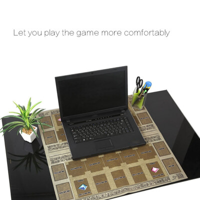 

YIWULA60x60cm Rubber Play Mat Egypt Mural Style Competition Pad For Yu-gi-oh Card