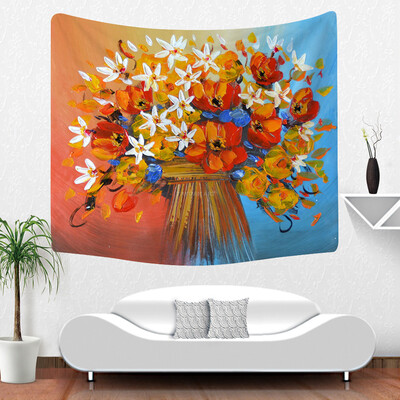 

Toponeto Colorful Print Tapestry Art Room Wall Hanging Tapestry Art Nature Home Decor