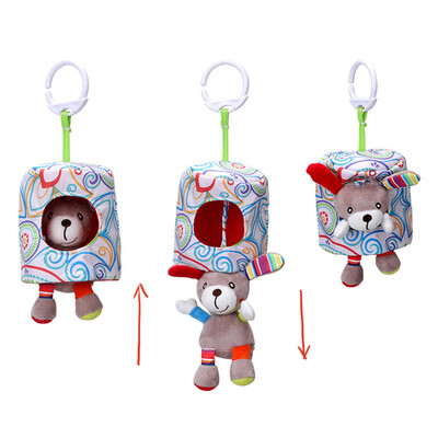 

Tailored Baby Infant Rattles Plush Cute Animal Hanging Play Soft Bed Toy