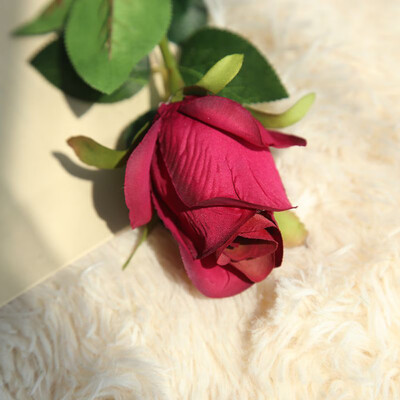 

JPGIF Artificial Fake Rose Flower Bridal Bouquet Wedding Party Long Roses Decor Beige