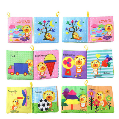 

Tailored New Soft Cloth Baby Intelligence Development Learn Picture Cognize Book A
