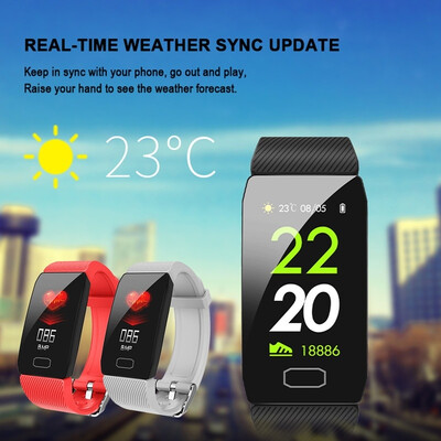 

IP67 Waterproof Bluetooth Smart Sports Watch Heart Rate Blood Pressure