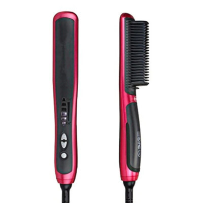 

Electric Hair Curling Curler Brush Wet And Dry Dual Use Anti-Scald Ceramic Ionic Hair Brush For All Hair Types