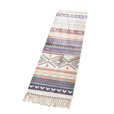 

Toponeto Cotton Linen Nordic Style Hand-woven Mats Tatami Carpet 60x150cm Living Room