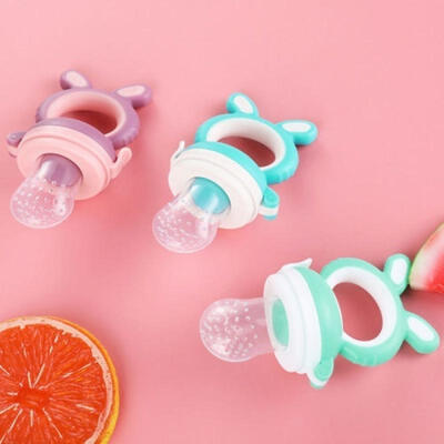 

Fashion Cute Baby Feeding Pacifier Fresh Food Fruits Feeder Dummy Soother Weaning Nipple