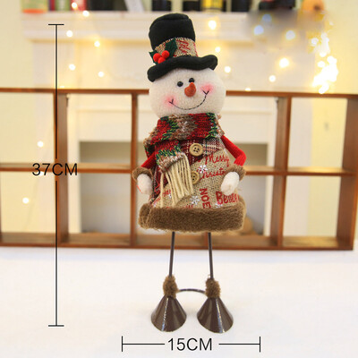 

Gobestart Christmas Decorations DIY Christmas Gifts Felt Cloth Decorative Ornaments Dolls