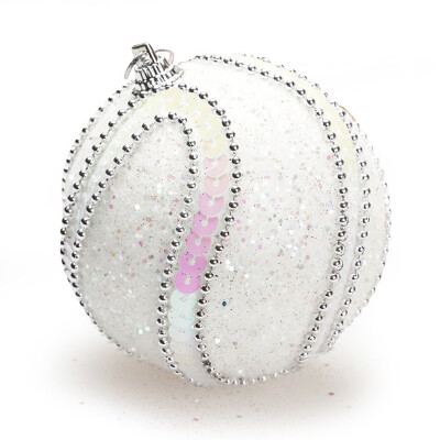 

Delicate Christmas Ball Foam Gold Powder Christmas Ball Christmas Tree Decoration Supplies Colored Balls