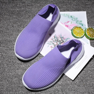 

FAN PAO ultra lightweight mesh slip ons women running walking sport shoes jogging breathable athletic leisure casual sneakers