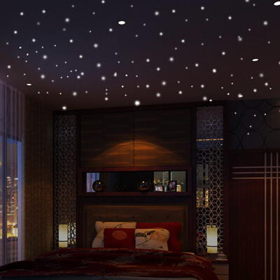 

JPGIF Glow In The Dark Star Wall Stickers 407Pcs Round Dot Luminous Kids Room Decor