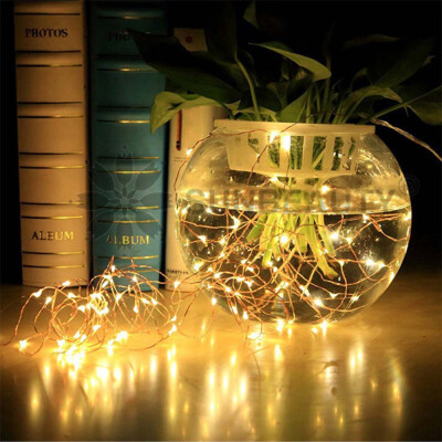 

Gobestart USB Remote Control 8 Function 20M 200 LED Christmas Copper Wire Brand New