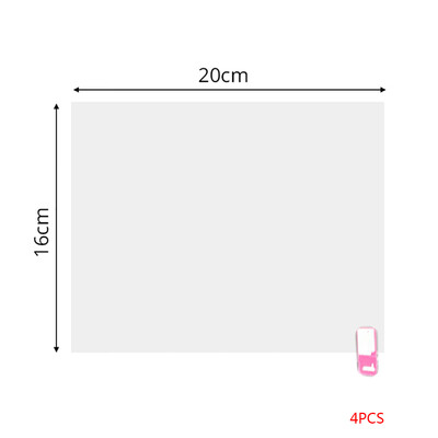 

4PCSSet Hydrophobic Film Rearview Mirror Rainproof Driving Safe Scratch-Resistant Stickers Waterproof Car Mirror Film