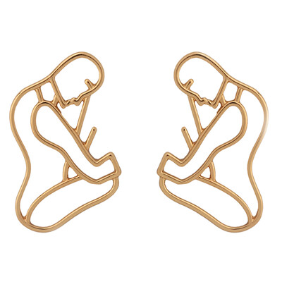 

Clip Pretty Birthday Selling Humanoid Ear Earrings Cuff Special  Wrap Gift 1 Pair