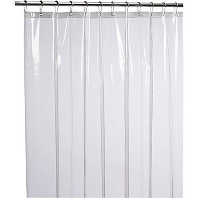 

Household Simple Shower Curtain PEVA Transparent Shower Curtain Waterproof Mildew-proof Shower Curtain Bathroom Supplies