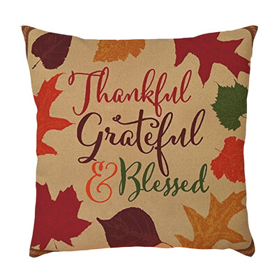 

Tailored Home Car Bed Sofa Decorative Letter Pillow Case Cushion Cover