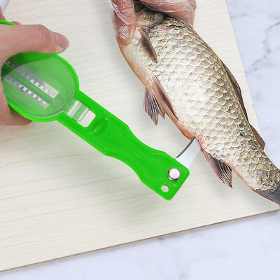 

Toponeto New Practical Fish Scale Remover Scaler Scraper Cleaner Kitchen Tool Peeler