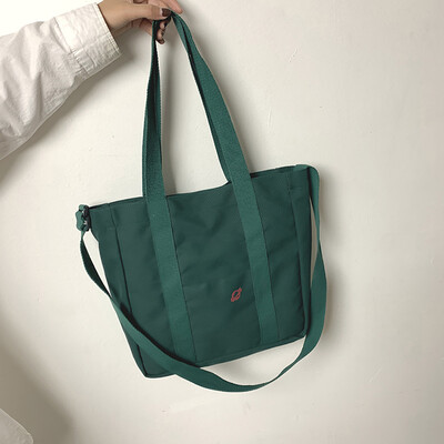 

Tailored Women Simple Stylish Shoulder Bag Large Capacity Canvas Messenger Bag