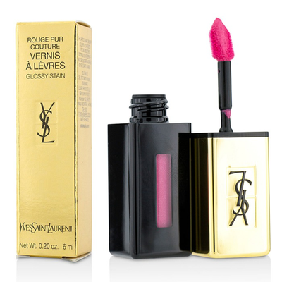 

YVES SAINT LAURENT - Rouge Pur Couture Vernis a Levres Glossy Stain - 15 Rose Vinyl 6ml02oz