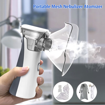 

Willstar Portable Medical Ultrasonic Mesh Nebulizer USB Handheld Asthma Inhaler Atomizer Health Care