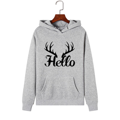 

Tailored Women Long Sleeve Letter Print Hooded Sweatshirt Automn&Winter Blouse Lady Tops