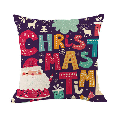 

Tailored Cotton Linen Square Home Decorative Throw Pillow Case Sofa Waist Cushion Cover