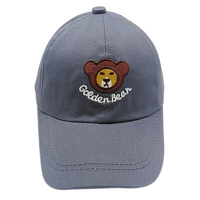 

Kids Visors Hats Cartoon Bear Print Casual Baseball Caps Adjustable Sun Protection Hats Children Outdoor Hats