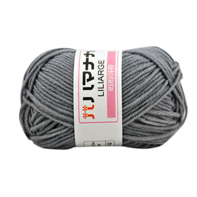 

Toponeto 1PC 25g Chunky Colorful Hand Knitting Milk Cotton Crochet Knitwear Wool A