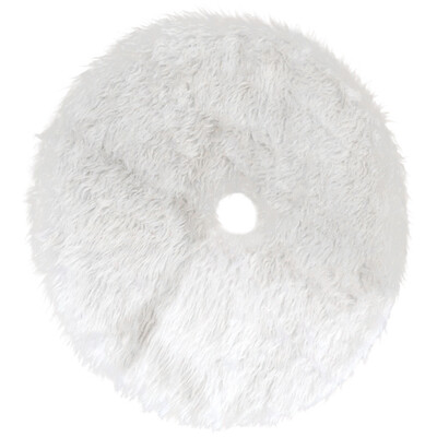 

78cm Christmas Plush Long Haired Christmas Tree Skirt Christmas Tree Skirt Decor
