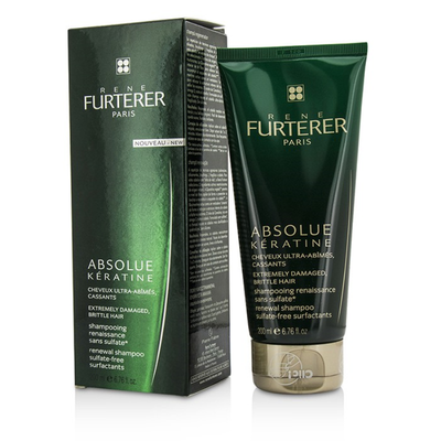 

RENE FURTERER - Absolue Keratine Restoring Ritual Renewal Shampoo Extremely Damaged Brittle Hair 200ml67oz