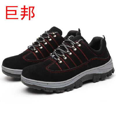 

Cross-border special for flood control&stab-resistant protective shoes European standard steel toe cap safety shoes wear-resis