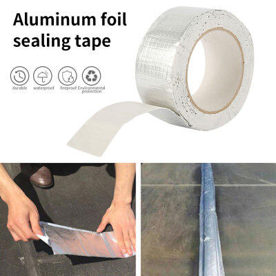 

5M Waterproof Sealing Leak Patching Plugging Tape Super Strong Waterproof Tape Seal Rubber Aluminum Foil Tape