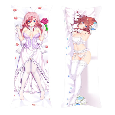

The Quintessential Quintuplets Throw Pillowcase 150cm x 50cm Nakano Miku Body Pillowcase with Double-sided Pattern